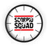 Scorpio Squad Wall clock